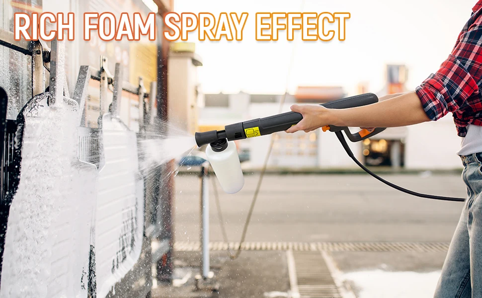Lavadora a presión eléctrica 5000PSIMax 3.5GPM Lavadora a presión con manguera de 20 pies Cable de alimentación de 16,3 pies, hace perfecto para limpiar Ca Lavadora a presión eléctrica 5000PSIMax 3.5GPM Lavadora a presión con manguera de 20 pies Cable de alimentación de 16,3 pies, hace perfecto para limpiar Ca