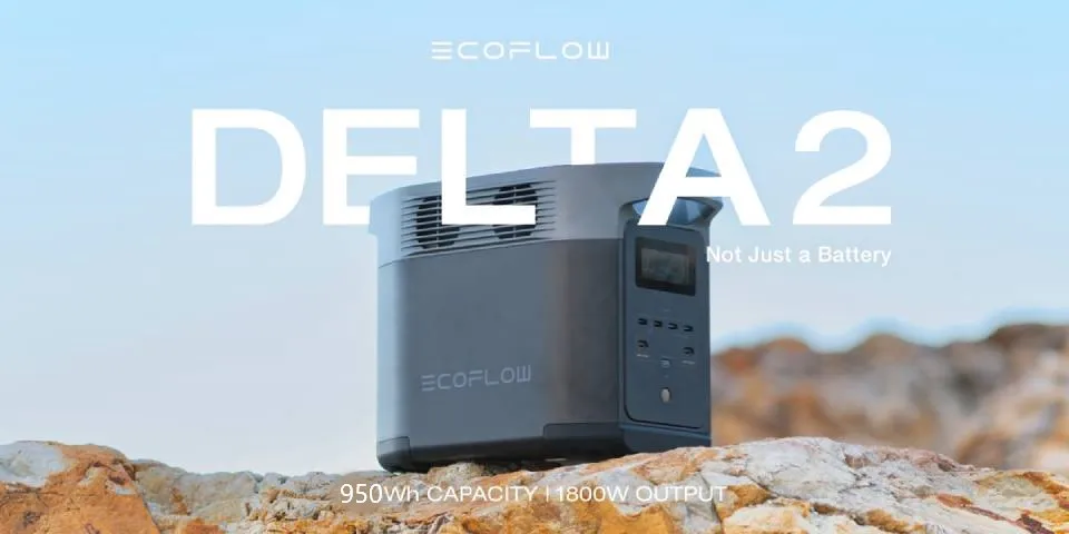 ECOFLOW Central eléctrica portátil DELTA 2, batería LiFePO4 (LFP) de 950Wh/1024Wh, salida USB-C de 1800W CA/100W, generador solar ECOFLOW Central eléctrica portátil DELTA 2, batería LiFePO4 (LFP) de 950Wh/1024Wh, salida USB-C de 1800W CA/100W, generador solar