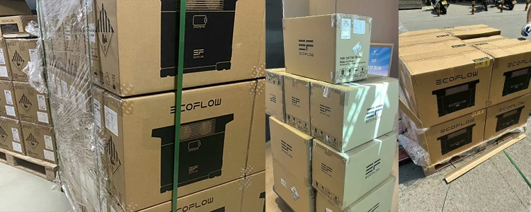 EcoFlow RIVER 3 estación de energía portátil controlador MPPT onda sinusoidal pura UE 300W/600W batería externa linterna Solar Coche