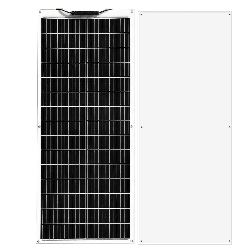 Panel Solar de 200W/100W, módulo de paneles solares, célula monocristalina de 100 vatios o 200 vatios para coche, barco, hogar, RV, cargador de batería - Imagen 3