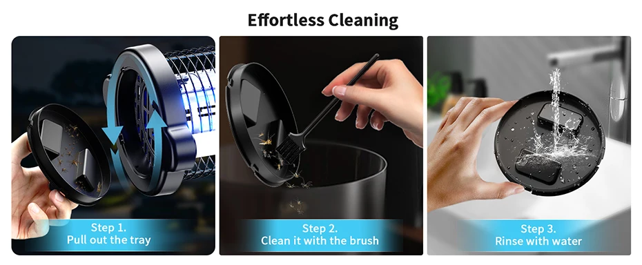 Minimoon Bug Zapper Exterminador de mosquitos para exteriores con luz LED dual 4200V Fly Zapper 15W trampas eléctricas para moscas trampa para insectos IPX4 para exteriores Minimoon Bug Zapper Exterminador de mosquitos para exteriores con luz LED dual 4200V Fly Zapper 15W trampas eléctricas para moscas trampa para insectos IPX4 para exteriores