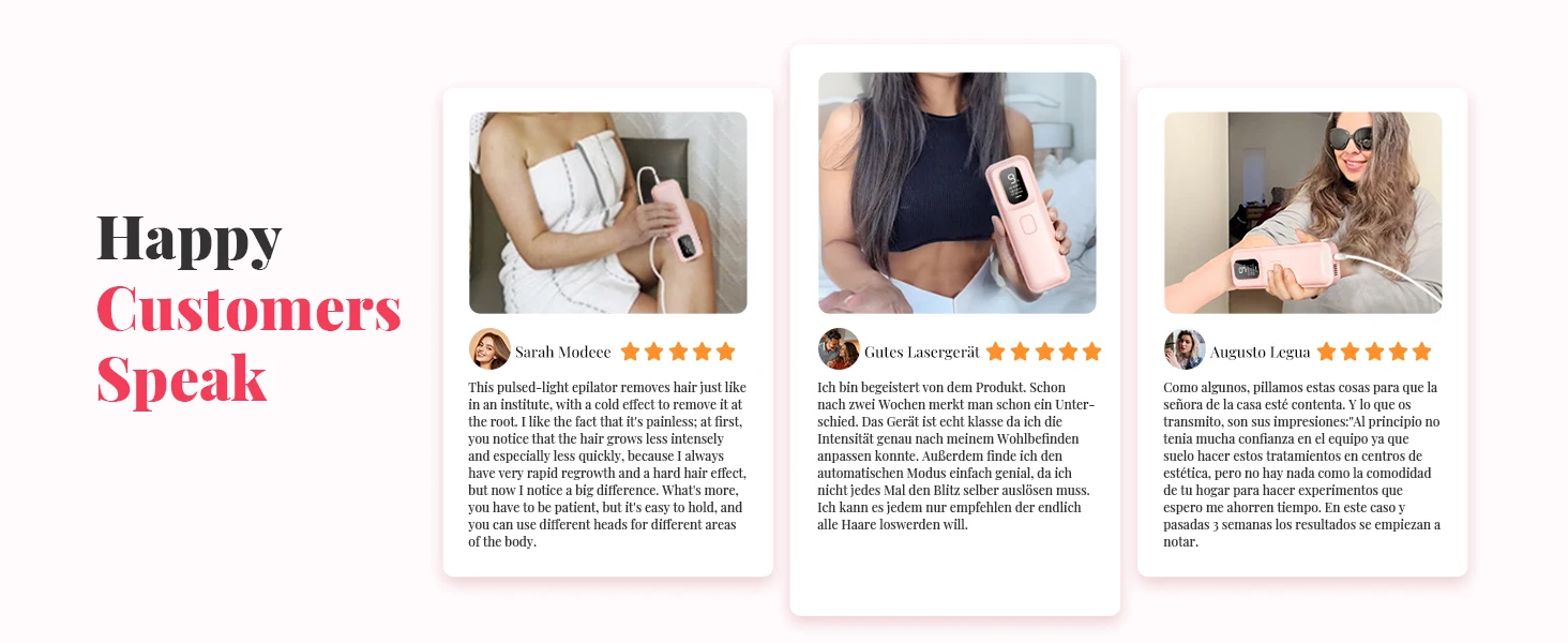 Depilación IPL 999900 Flashes Depiladora láser Paliness Mujeres Hombres, 9 engranajes de energía, Dispositivo de tratamiento de cuerpo entero para el hogar