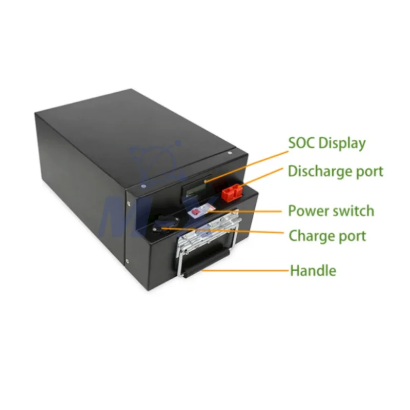 M-X 60V 72V 30AH 40AH 50AH 60AH batería de iones de litio con BMS para motocicleta eléctrica de 2000W 3500W coche turístico + cargador