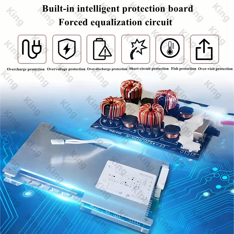 XH lithium 48v 100AH lifepo4 battery with BMS for tricycle golf cart inverter Solar energy storage scooter +58.4V 10A charger XH lithium 48v 100AH lifepo4 battery with BMS for tricycle golf cart inverter Solar energy storage scooter +58.4V 10A charger