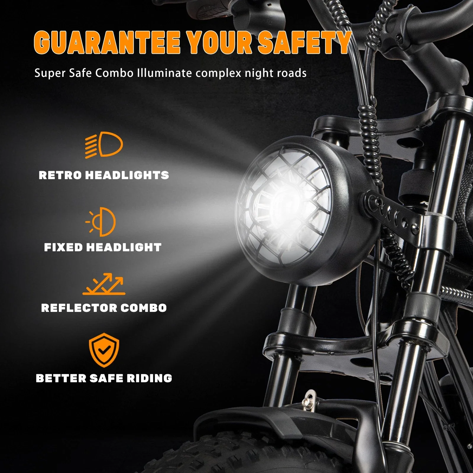 YVY K20 bicicleta eléctrica para adultos 1500/2000W 33/37MPH 48/52V 50-80Miles motocicleta eléctrica 20 "pneumático ancho bicicleta de cross 7 velocidades E-Bike - Imagen 6