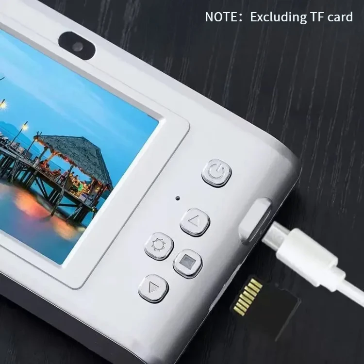 Cámara Digital 4K para viajes, cámara Selfie, 50 megapíxeles, fotografía con Zoom HD, pantalla de 2,4 pulgadas, nivel de entrada, Mini cámara Retro para Campus para niños