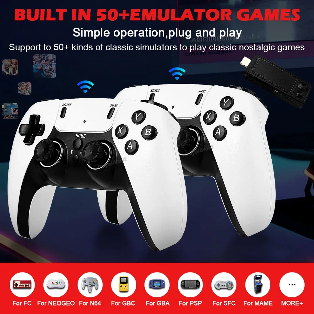 128G 256G X9 PRO GameStick 4KHD TV Video Game Consol 3D Games For PSP/PS1/N64/NDS 40+Simulators Retro Games Dual 2.4G Controller 128G 256G X9 PRO GameStick 4KHD TV Video Game Consol 3D Games For PSP/PS1/N64/NDS 40+Simulators Retro Games Dual 2.4G Controller