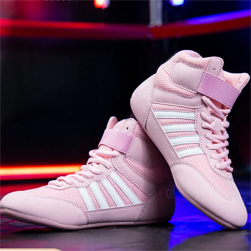 GINGPAI, zapatos de entrenamiento de lucha para hombres y mujeres, zapatos de boxeo para Fitness, zapatos de boxeo transpirables de malla, zapatos de lucha de alta calidad para hombres GINGPAI, zapatos de entrenamiento de lucha para hombres y mujeres, zapatos de boxeo para Fitness, zapatos de boxeo transpirables de malla, zapatos de lucha de alta calidad para hombres