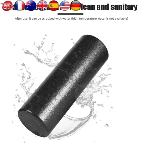 Rodillo de espuma para Yoga, rodillo de masaje profesional para culturismo y gimnasio, equipo de entrenamiento ligero