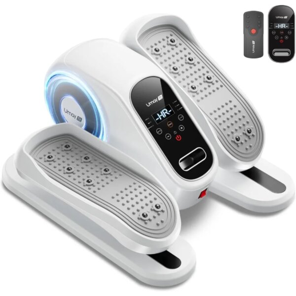 Máquina elíptica debajo del escritorio, ejercitador de piernas elíptico para personas mayores, silencioso y portátil, eléctrico sentado, ejercicio de eclipse, entrenamiento Ma