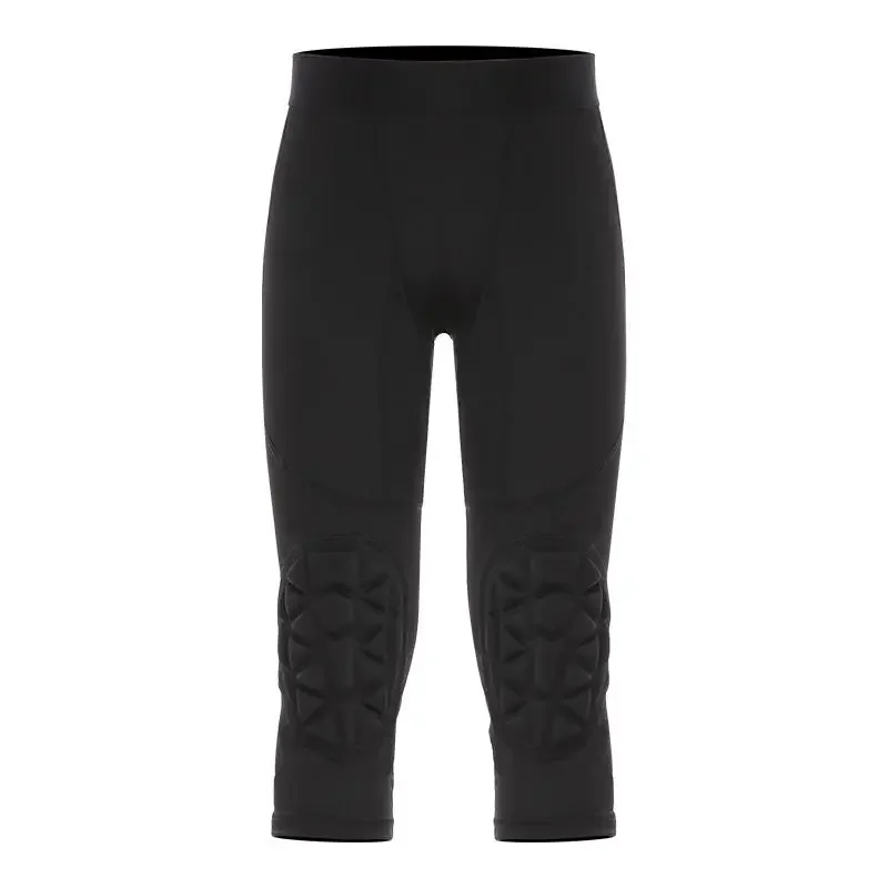 Pantalones para niños jóvenes con rodilleras baloncesto al aire libre voleibol fútbol ropa deportiva anticolisión - Imagen 4