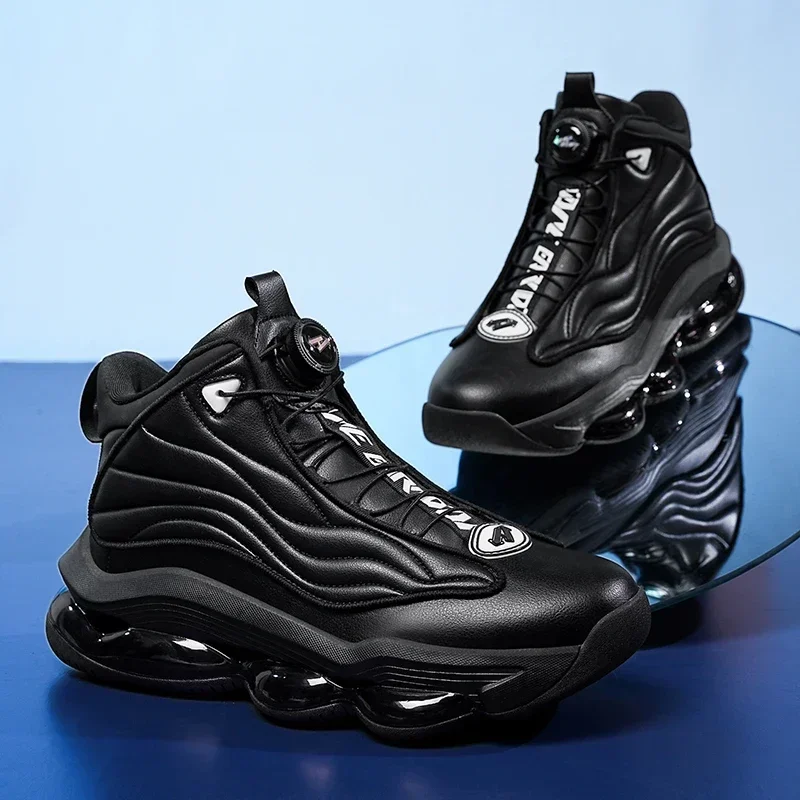 Zapatillas de baloncesto de alta calidad para hombre, zapatillas deportivas de calle a la moda, zapatillas de entrenamiento de baloncesto con amortiguación de aire Zapatillas de baloncesto de alta calidad para hombre, zapatillas deportivas de calle a la moda, zapatillas de entrenamiento de baloncesto con amortiguación de aire