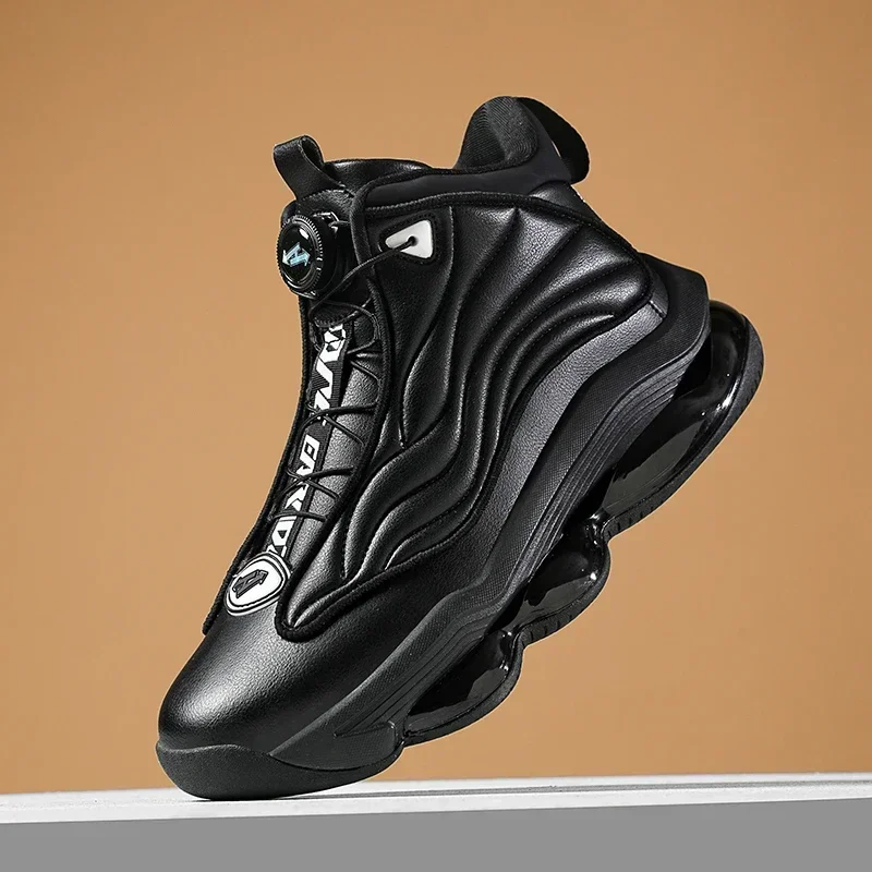 Zapatillas de baloncesto de alta calidad para hombre, zapatillas deportivas de calle a la moda, zapatillas de entrenamiento de baloncesto con amortiguación de aire Zapatillas de baloncesto de alta calidad para hombre, zapatillas deportivas de calle a la moda, zapatillas de entrenamiento de baloncesto con amortiguación de aire