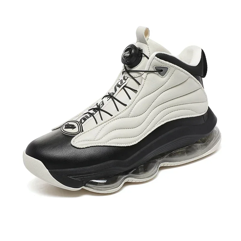 Zapatillas de baloncesto de alta calidad para hombre, zapatillas deportivas de calle a la moda, zapatillas de entrenamiento de baloncesto con amortiguación de aire Zapatillas de baloncesto de alta calidad para hombre, zapatillas deportivas de calle a la moda, zapatillas de entrenamiento de baloncesto con amortiguación de aire