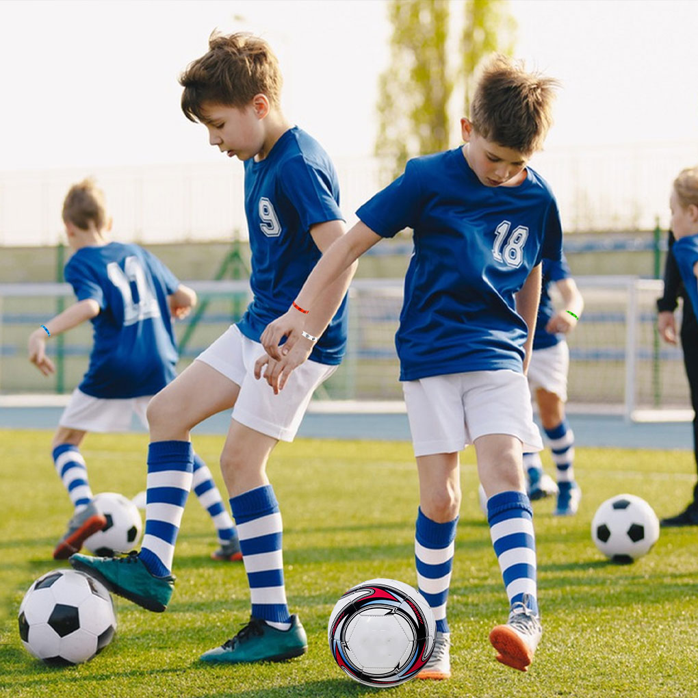 World Football Soccer Balls Official Size5 Machine Sewing PVC Seamless Wearproof Anti-slip Outdoor Match Game Football Training World Football Soccer Balls Official Size5 Machine Sewing PVC Seamless Wearproof Anti-slip Outdoor Match Game Football Training