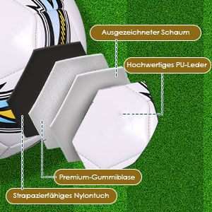 World Football Soccer Balls Official Size5 Machine Sewing PVC Seamless Wearproof Anti-slip Outdoor Match Game Football Training World Football Soccer Balls Official Size5 Machine Sewing PVC Seamless Wearproof Anti-slip Outdoor Match Game Football Training