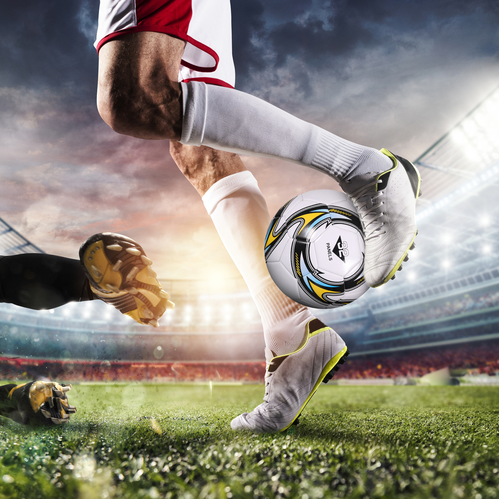 World Football Soccer Balls Official Size5 Machine Sewing PVC Seamless Wearproof Anti-slip Outdoor Match Game Football Training World Football Soccer Balls Official Size5 Machine Sewing PVC Seamless Wearproof Anti-slip Outdoor Match Game Football Training