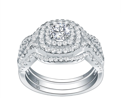 Anillos con Brillantes CZ para Dama - Imagen 3