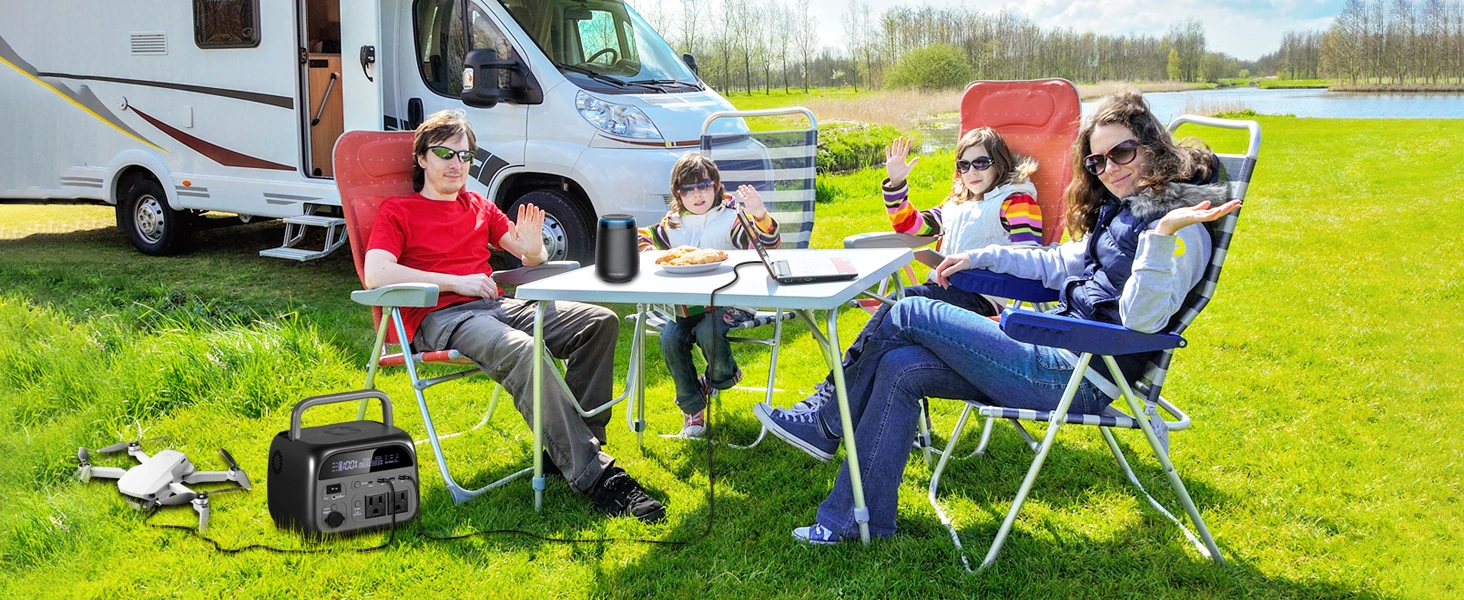 CTOLITY AP400 500W generador Solar estación de energía portátil 100W ETFE cargador de Panel Solar banco de energía para Camping emergencia Lifepo4