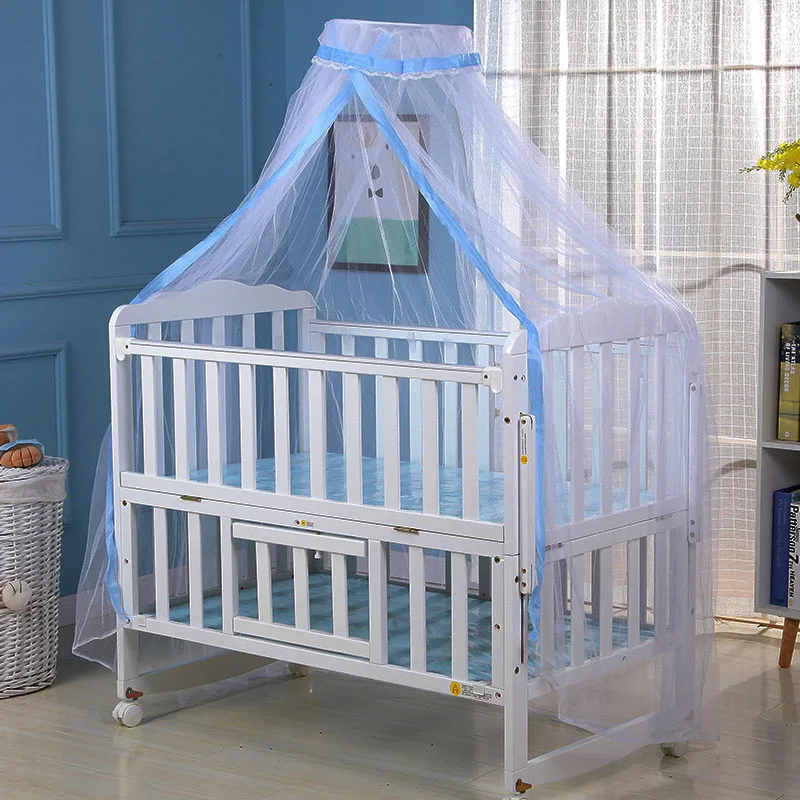Mosquitera de verano para bebé, cúpula de malla, cortina para dormitorio, redes para recién nacidos, dosel portátil plegable, suministro de cama para niños, tienda repelente