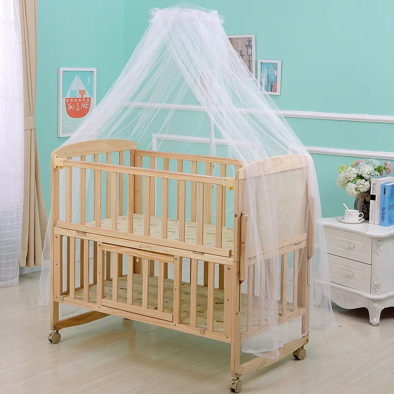 Mosquitera de verano para bebé, cúpula de malla, cortina para dormitorio, redes para recién nacidos, dosel portátil plegable, suministro de cama para niños, tienda repelente