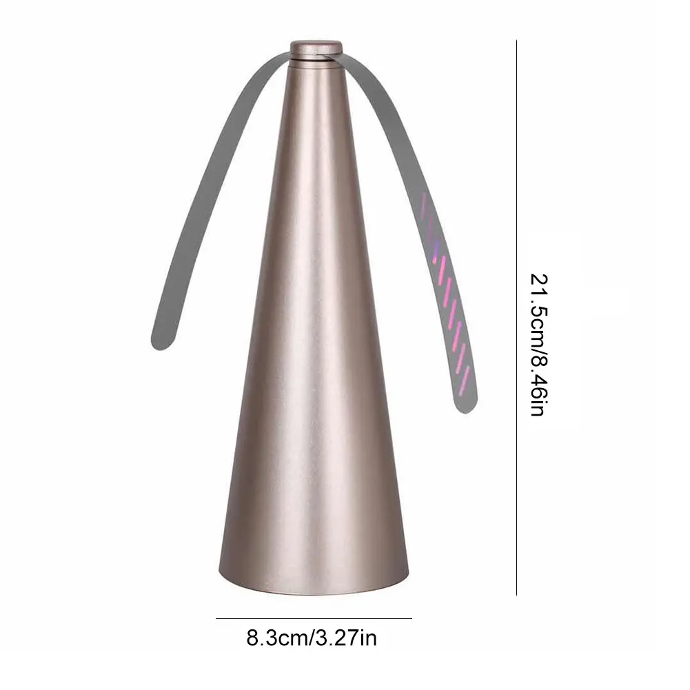 Ventilador repelente de mosquitos para mesa, ventiladores giratorios portátiles para pícnic al aire libre, repelente de mosquitos, Control de plagas en casa, 2 uds.