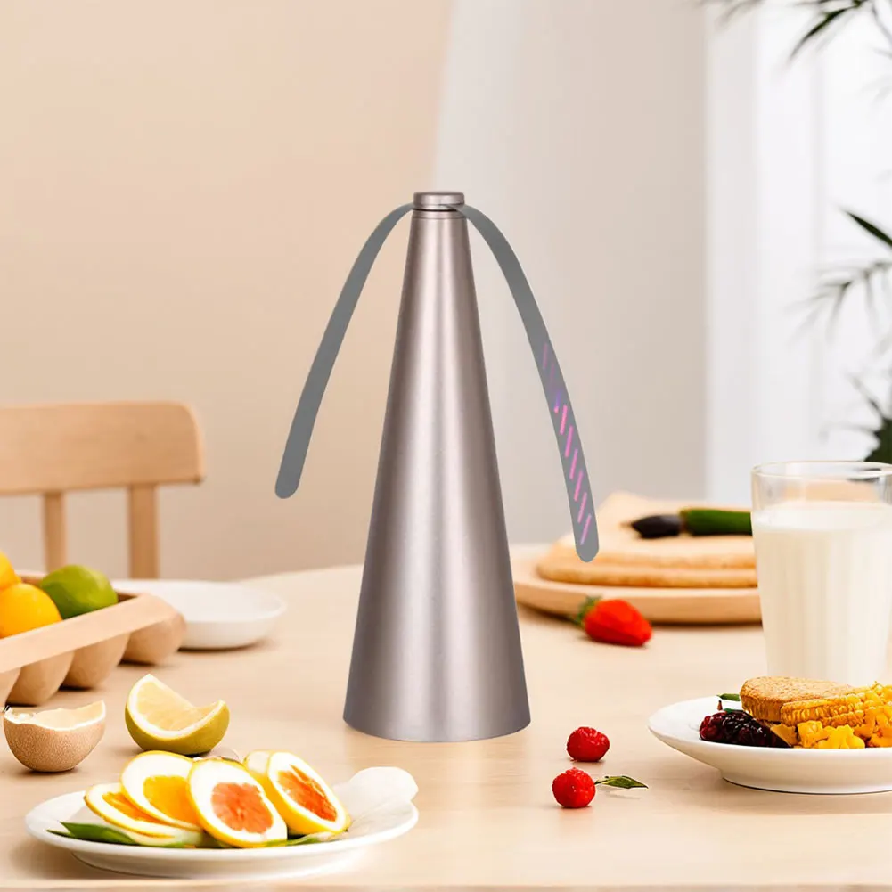 Ventilador repelente de mosquitos para mesa, ventiladores giratorios portátiles para pícnic al aire libre, repelente de mosquitos, Control de plagas en casa, 2 uds.