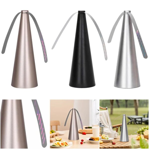 Ventilador repelente de mosquitos para mesa, ventiladores giratorios portátiles para pícnic al aire libre, repelente de mosquitos, Control de plagas en casa, 2 uds.