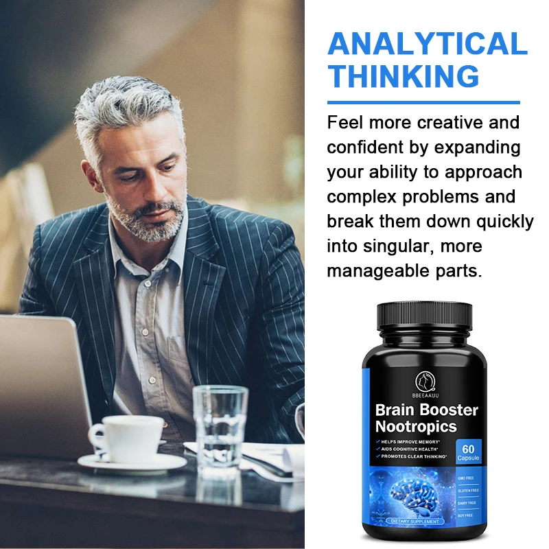 BBEEAAUU-cápsula de 100mg de fosfatidilserina para la memoria y el enfoque, suplemento nootrópico para la salud del cerebro inteligente BBEEAAUU-cápsula de 100mg de fosfatidilserina para la memoria y el enfoque, suplemento nootrópico para la salud del cerebro inteligente