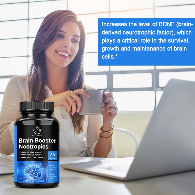 BBEEAAUU-cápsula de 100mg de fosfatidilserina para la memoria y el enfoque, suplemento nootrópico para la salud del cerebro inteligente BBEEAAUU-cápsula de 100mg de fosfatidilserina para la memoria y el enfoque, suplemento nootrópico para la salud del cerebro inteligente