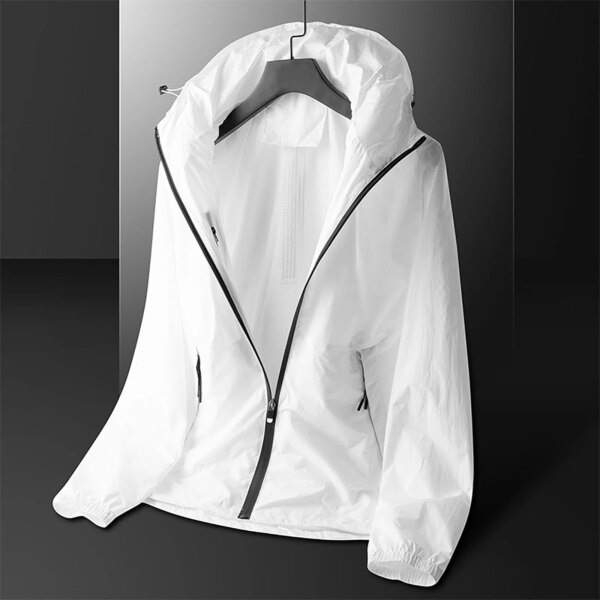 Chaqueta para hombre de tallas grandes y altas, con capucha, para exterior, ideal para otoño e invierno, diseño de color sólido con cuello, abrigo masculino de estilo casual de negocios.