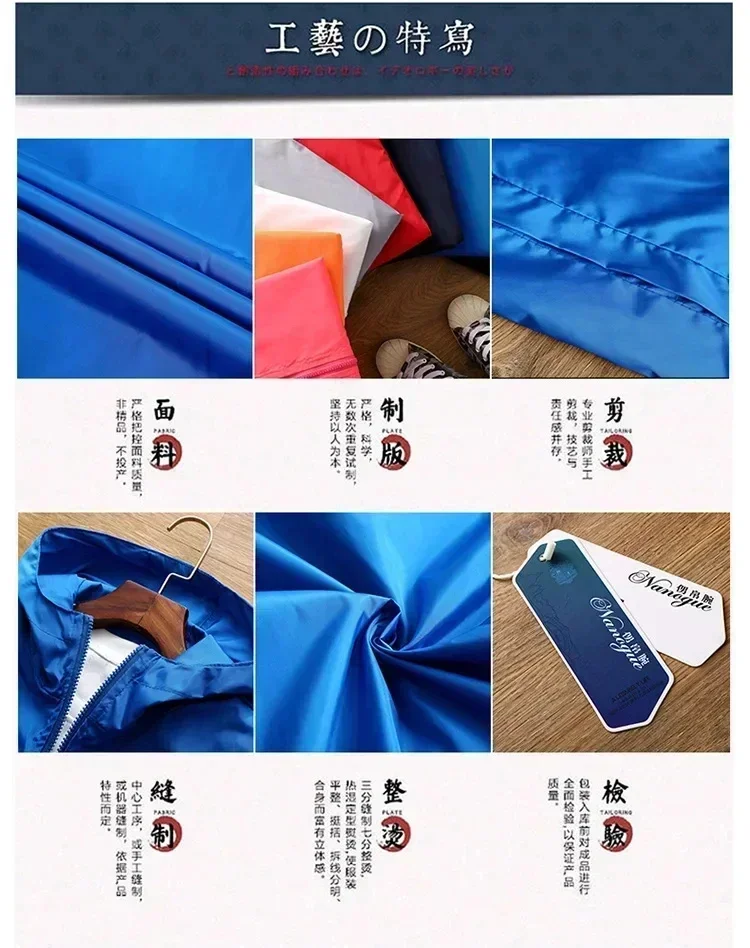 2026 Fashion Men's Casual Outdoor sportswear Men's fashion jacket, large size S-7XL Windproof zipper hooded jacket