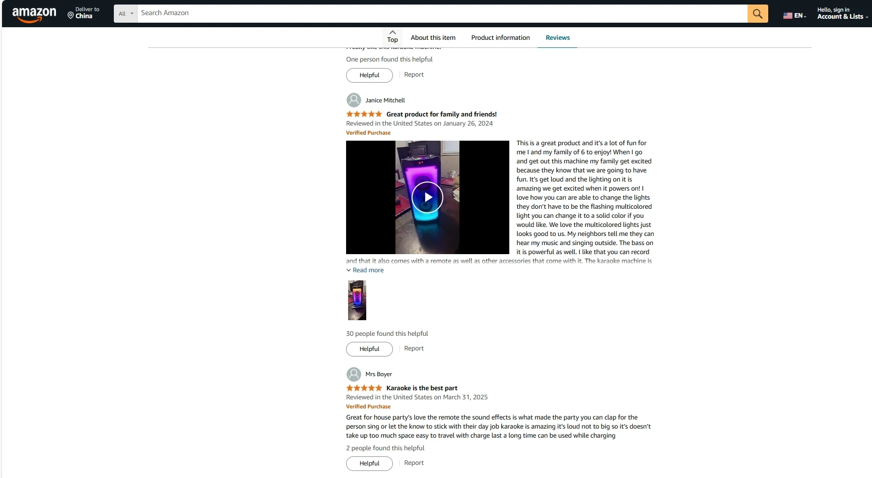 T10-T Wireless Bluetooth Speaker, Karaoke Machine with 2 Microphone, Home Karaoke Party Speaker with LED Light