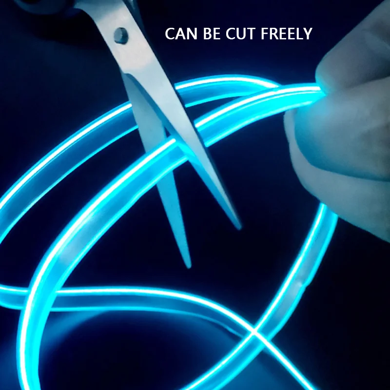 Car Led Strip Lights,Interior Lights,RGB 5 In 1 Ambient Lighting Kit,Led Light Bar for Car with Music Sync Function