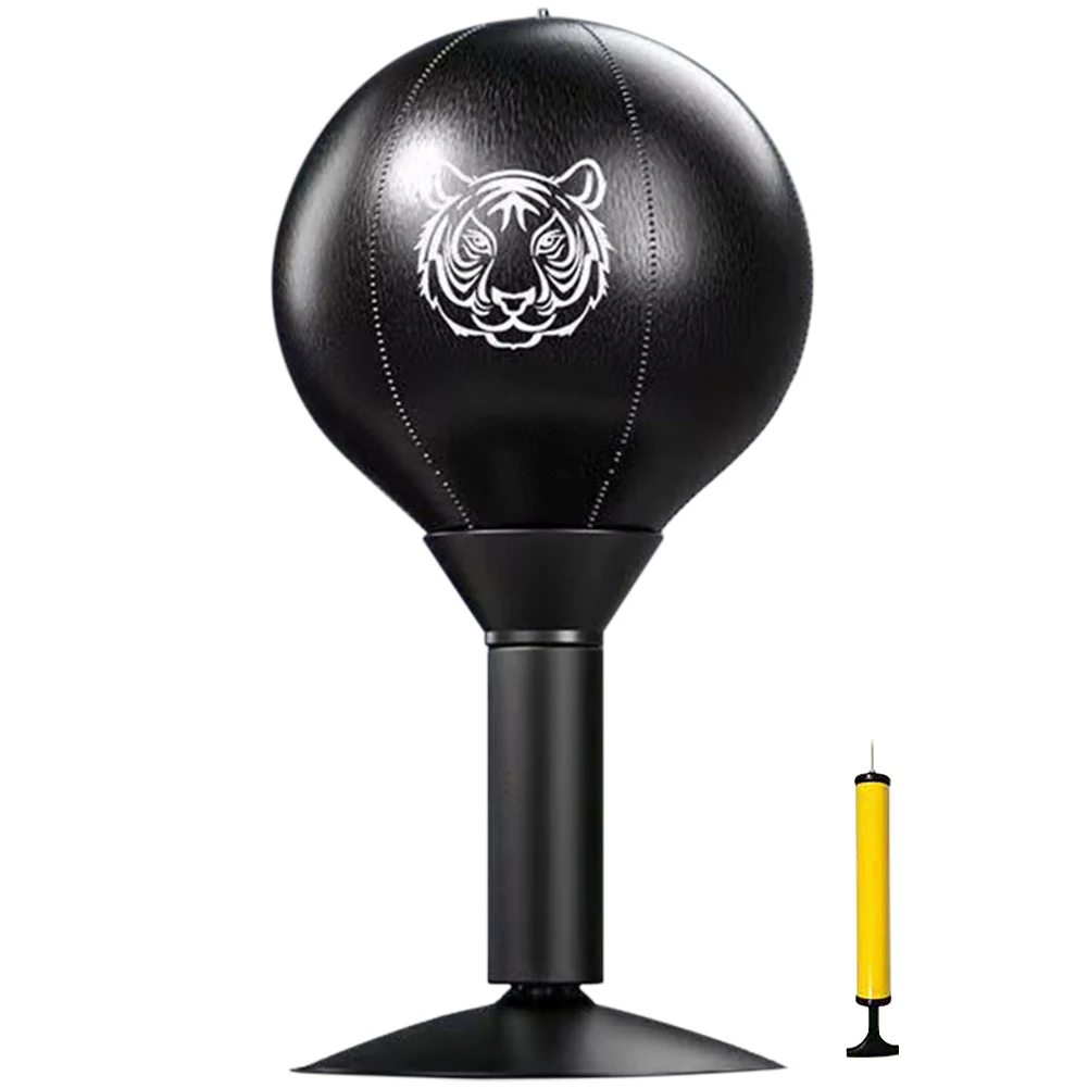 Stress Reliever Punching Bag With Suction Cup Stress Buster Desk Boxing Punch Ball Stress Buster Funny Toys for Kids Friends