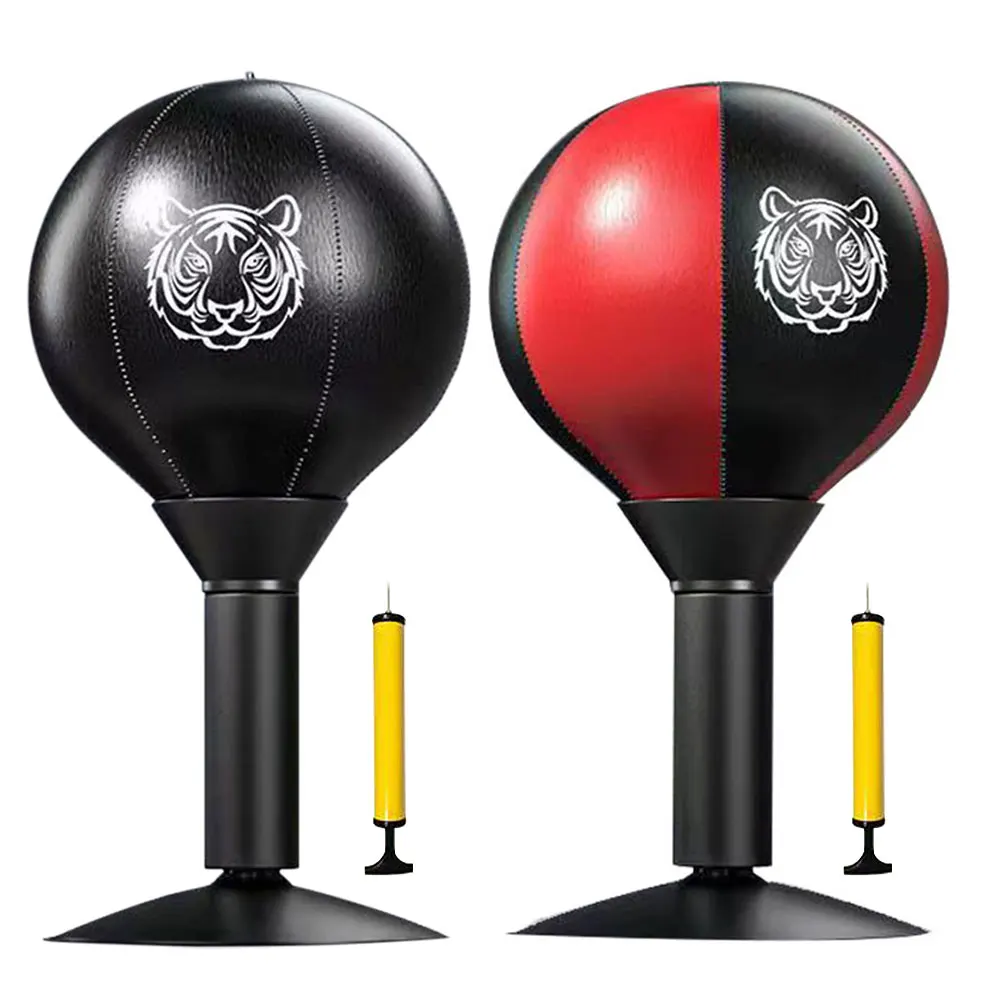 Stress Reliever Punching Bag With Suction Cup Stress Buster Desk Boxing Punch Ball Stress Buster Funny Toys for Kids Friends