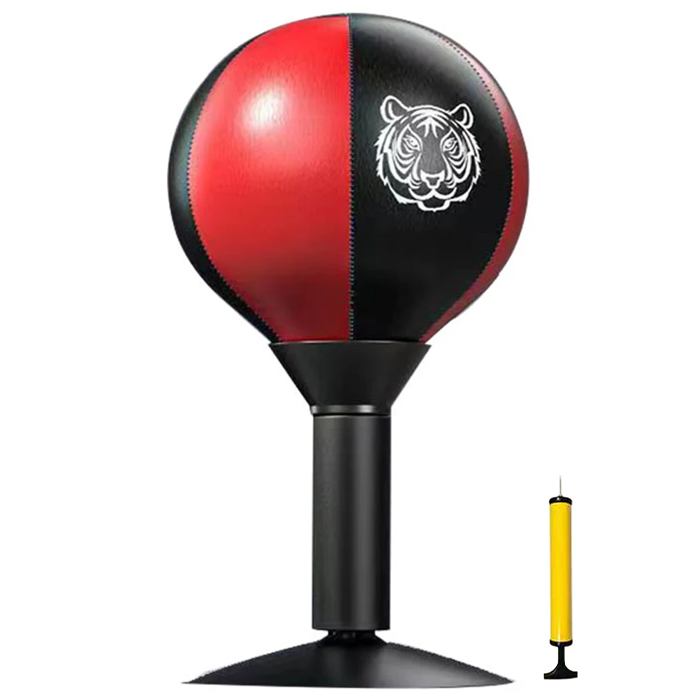 Stress Reliever Punching Bag With Suction Cup Stress Buster Desk Boxing Punch Ball Stress Buster Funny Toys for Kids Friends