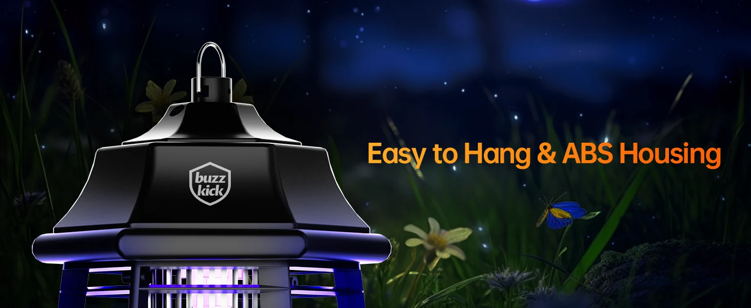 Electric Bug Zapper,Indoor Insect Killer with Switch Waterproof MosqMosquito  Repellent Outdoor, Fly Traps for Backyard Patio