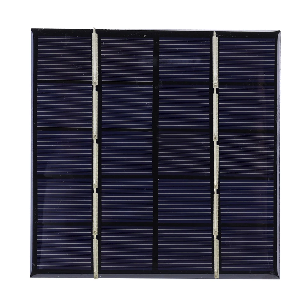 2-10pc Portable Solar Panel 3W 5V Micro Solar Board Fast Charger Polysilicon DIY Solar Cells System Mini Outdoor Battery Charger